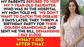 My Parents Abandoned My Sick Daughter, But Demanded $1,000 for a Party