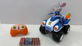 Unboxing RC Disney Zootopia 2 Judith Nick Stitch Minnie Bumper Car Toy, RC Hello Kitty Electric Toy