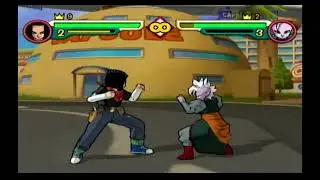 Dragon Ball Z Budokai 2 Оригинальная версия PS2 Android #17 против Supreme Kai
