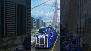 US Police-Car Transport Trucks #vehicletransport #vehicletransportation