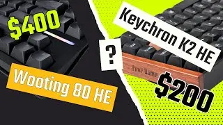 Woah! I Compared Wooting 80 HE vs Keychron K2 HE and Found the BEST!