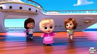 ⚓☀️ Sail, Sail, Sail! On the Big Ship! Kids Song - Boat Ride & Sea Animals for Kids!