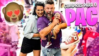FOMOS FAZER COMPRAS PARA O PAC, COMPRAMOS UM TÊNIS NOVO!