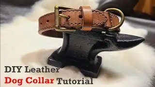 Making a Leather Dog Collar - Leathercraft Video Tutorial