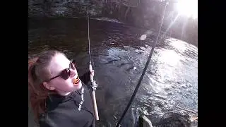 Steelhead Fishing Salmon River NY April 2020 (part 1)