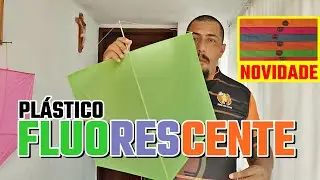 NOVIDADE - Plástico FLUORESCENTE para FAZER PIPA | Creative Color