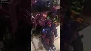 Galactus and Sentinel HasLab Marvel Legends Hasbro Pukse action figure balancing act! #shorts