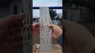 Bolso de macram&eacute; Con nudo cuadrado