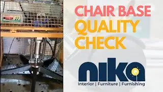 Comprehensive Chair Base Quality Test #ChairBaseQualityTest #ChairDurability #OfficeFurniture