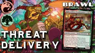 7 Mana, Eldrazi... or Lethal? - Raph and Mikey, Troublemakers - Brawl Mtg Arena Gameplay