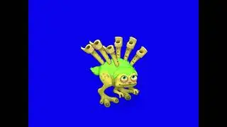 Reedling Sapphire Screen [Tribal Island] | My Singing Monsters