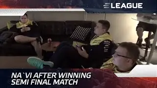 Na`Vi after winning semi final match @ E-League (ENG SUBS)