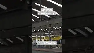 Filrt wjeżdża na stację PKP Katowice! Materiał zrealizowany! #pkp #train #80smusic #railway #viral