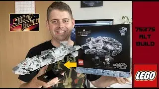 LEGO Starship Troopers Rodger Young Alternate Build of 75375 Millennium Falcon!