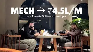 My friend's story. Mechanical eng to remote software dev.