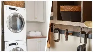 75 Rustic Laundry Room Design Ideas You'll Love ♡