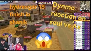 Hydra domination in bgms 2025 18 finish in single match with #2 dynmo reaction on soul vs Ax 4v4