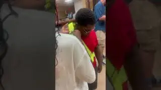 Come with us as Lang gets his safety patrol belt!