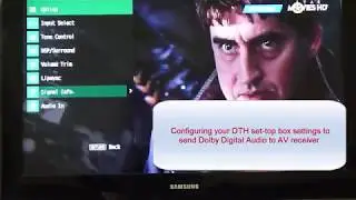 Configuring Airtel DTH set top box settings for multichannel Dolby Digital Audio to AV receiver