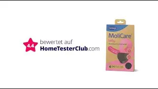 MoliCare Lady Absorbent Underwear featured by Home Tester Club Germany - Video 1