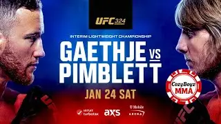 UFC 324 Full Card Picks, Predictions and Breakdowns | Cozy Talks 013