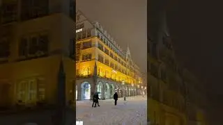 Snowfall in Munich, Germany 🇩🇪 | Fully Covered in Snow ⛄️