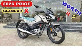 Hero Glamour X 125 Single Disc I3S 2026 Model Review | Hero Glamour X Price Update | Pros and Cons