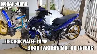 pasang ewp (elektrik water pump) di mx king bore up 177cc harian