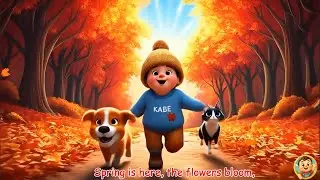 Let’s Explore the Four Seasons with Kabe! ❄🌸☀🍂 #shortsforkids #happybaby