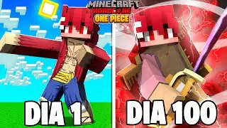 Sobrevivi 100 Dias no Mod Mais Difícil de One Piece! - O FILME