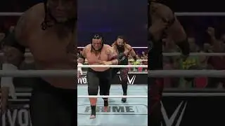 Jacob Fatu BIG SAMOAN DROP To Umaga!! #wwe2k25 #wwe2k25gameplay