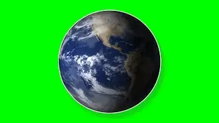 Green Screen Animation Planet Earth Animation Free Download [4K]