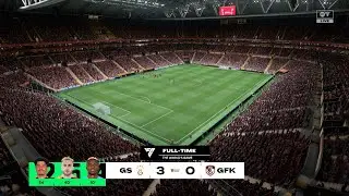 Galatasaray Vs Gaziantep #football #soccer #fifa #galatasaray #turkishleague #drogba 