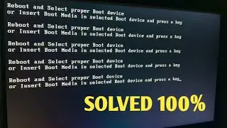 Reboot and Select proper Boot device or Insert Boot Media in selected boot device