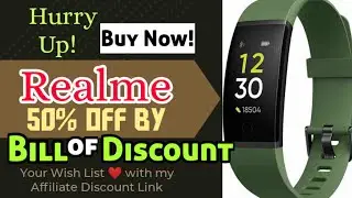 Realme Band New Launched Offer By Flipkart | New Year 2021 #billofdiscount