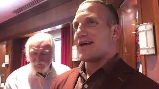 Former Ohio State linebacker A.J. Hawk discusses Ohio State Athletics Hall of Fame Induction