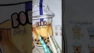 Boba Blind Bag! #asmr #blindbag #unboxing #diy #craft #boba