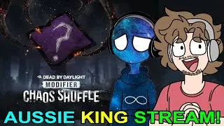 Aussie King Horror Games Stream || Dead by Daylight Chaos Shuffle Mode (Ft. My Bro)