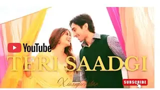 TERI SAADGI (Official lyrics Video) | Xiosuperstar | New Romantic Song 2026