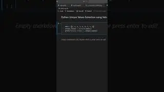 Python Unique Values Extraction using Sets 