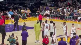 James Harden Trolls Dwight Howard into a Technical Foul - Nets vs Lakers - NBA Preseason 2021