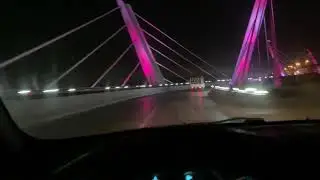 Abdoun bridge in Amman.جسر عبدون في عمان الاردن