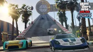 GTA V SUPER CAR DRAG RACE IN HIGHWAYS GAMEPLAY ON MTG 