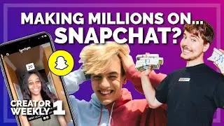 The Snapchat Lottery, YouTube Shorts, New TikTok Filters, Instagram Changes &ndash; Creator Weekly #1