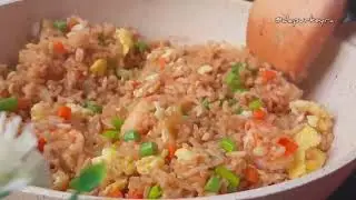 How to make Shrimp Fried Rice | The best Chinese fried rice with shrimp / prawn