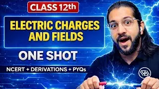 Electric Charges & Fields Class 12 Physics | Complete Chapter Revision in 30 Minutes | CBSE 2025&ndash;26