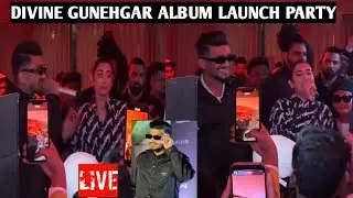 Divine - Gunehgar Album Launch Party Mumbai | Gunehgar Season Divine & Jonita gandhi Bomb  |#gg