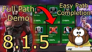 Full Run Through of 8.1.5 Without a Doubt  - Easy Path - 2024 - MCOC