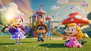 Playground Fun with Rides || New Cartoon Video 2025 || Coco WonderLand