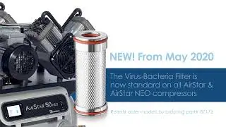 Air Techniques AirStar Air Compressor New Virus and Bacteria Filter